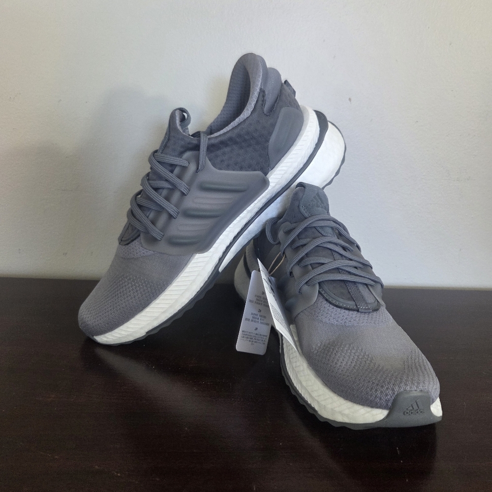 Adidas Mens X_Plrboost Running Shoes Grey New In Original Box Size 8.5